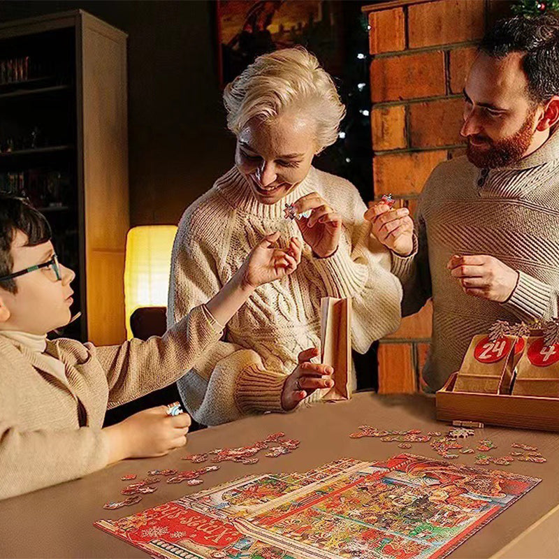 Christmas Jigsaw Puzzles Advent Calendar  - Christmas Gift