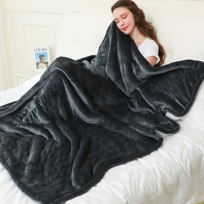 Hendrano Electric Heated Throw Blanket with 9 Heat Levels