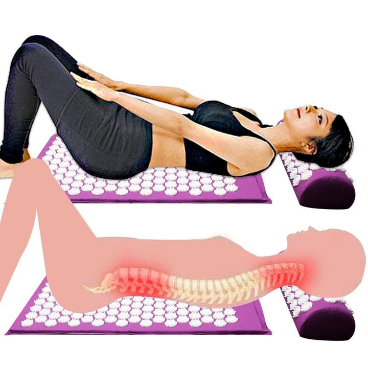 Acupressure Mat and Pillow Set for Everyday Relaxation