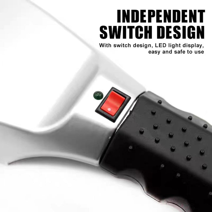 Heated 12V Ice Scraper with Built-In LED Light