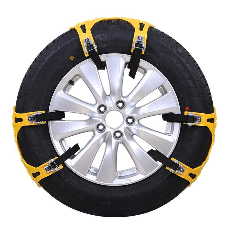 Hendrano™ Steel Snow Chains with X-Spikes for Traction on Ice and Snow