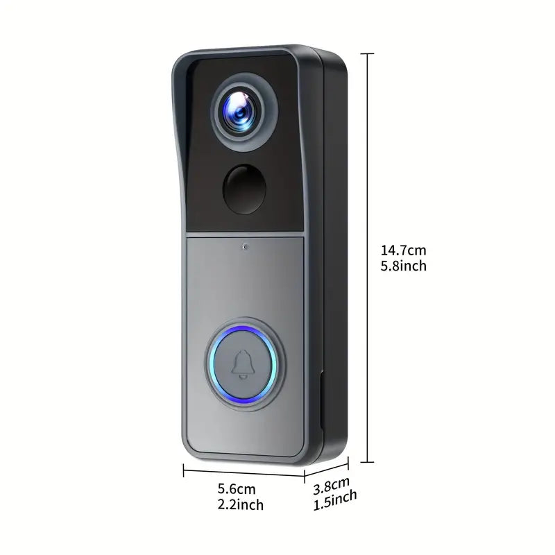Hendrano™ Wireless WiFi Video Doorbell with 1080p HD and Night Vision