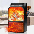Hendrano™ Plug-In Flame Effect Heater with Remote Control and Timer