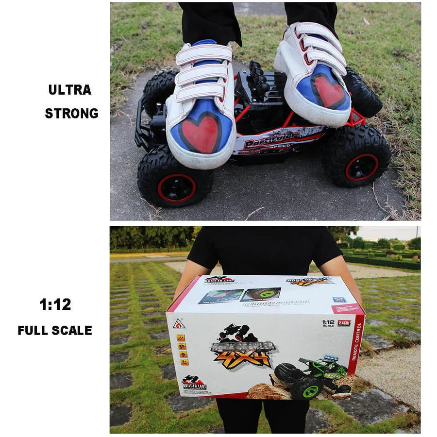 1:12 4WD Remote Control Monster Truck for Off-Road Racing