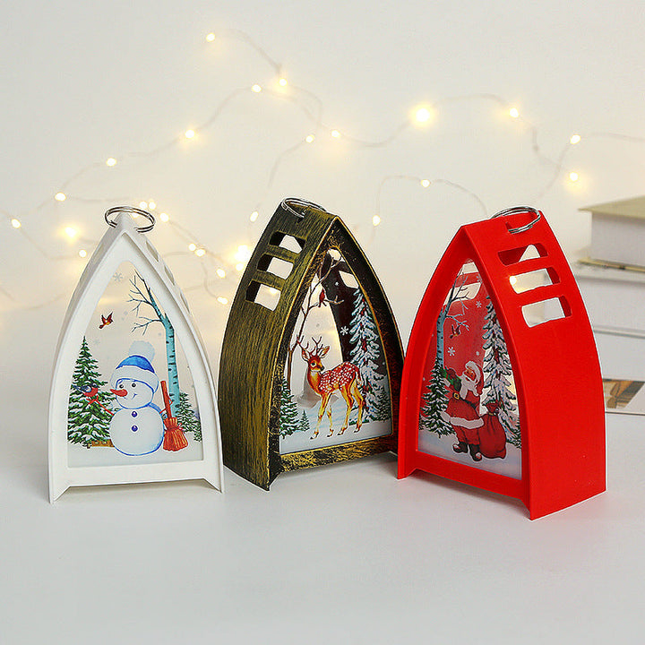 Hendrano™ Hand-Painted LED Christmas Figures – Santa, Snowman and Reindeer