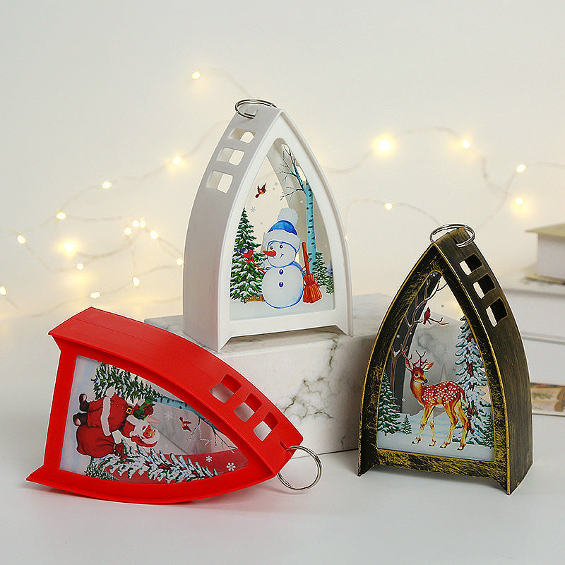 Hendrano™ Hand-Painted LED Christmas Figures – Santa, Snowman and Reindeer