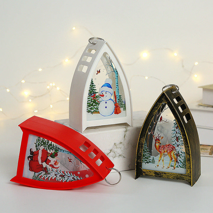 Hendrano™ Hand-Painted LED Christmas Figures – Santa, Snowman and Reindeer