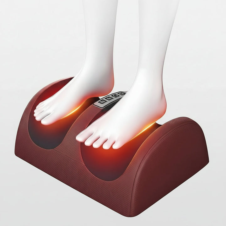 Hendrano™ Shiatsu Foot Massager with Heat and 12 Rolling Nodes