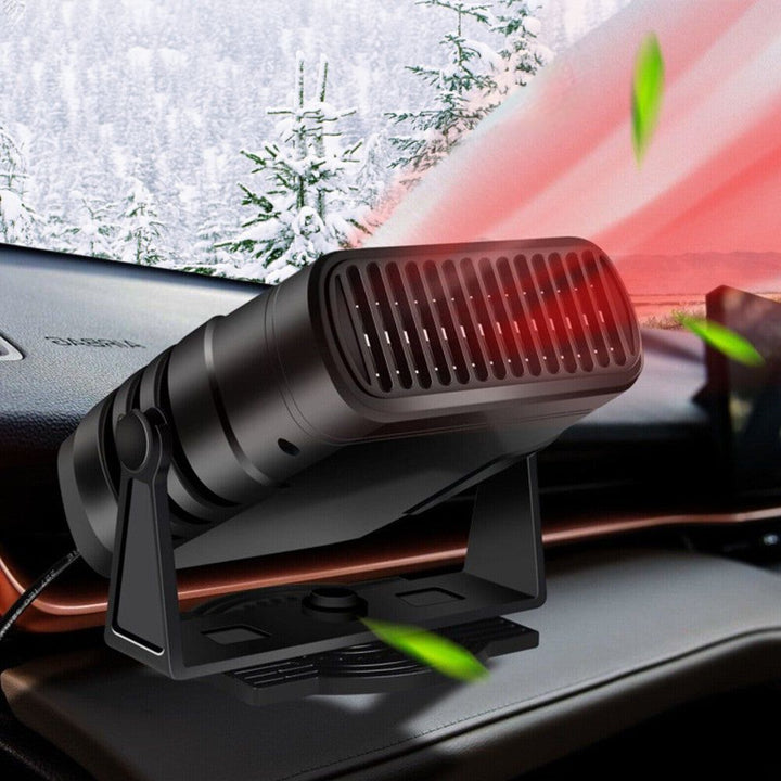 12V Car Heater and Cooling Fan with 360° Rotating Base