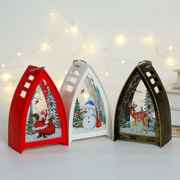 Hendrano™ Hand-Painted LED Christmas Figures – Santa, Snowman and Reindeer