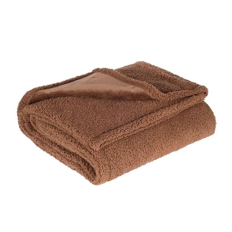 Waterproof Cuddle Blanket for Couples with Plush Top