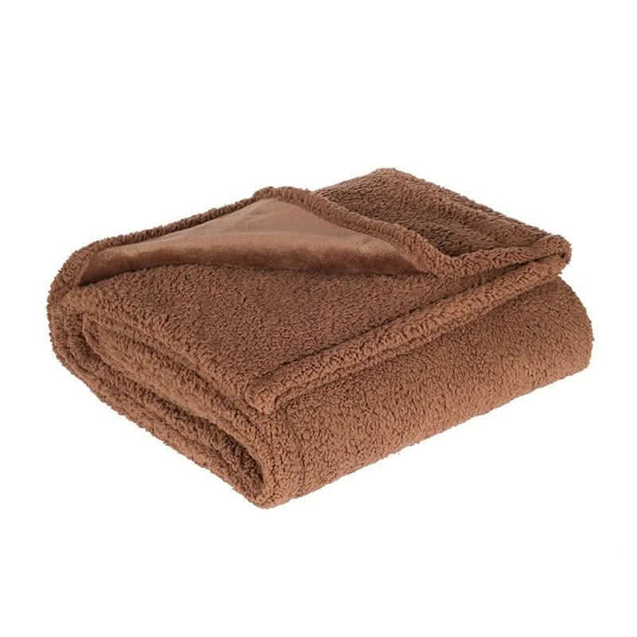 Waterproof Cuddle Blanket for Couples with Plush Top