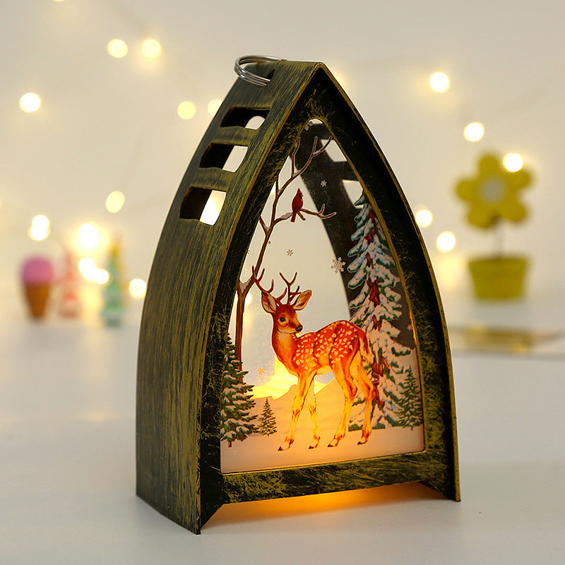 Hendrano™ Hand-Painted LED Christmas Figures – Santa, Snowman and Reindeer