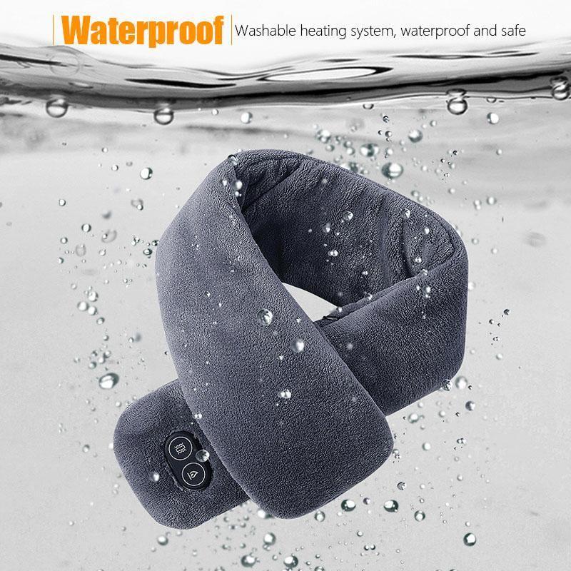 Hendrano™ Heated Neck Scarf with Vibration Massage and USB Power