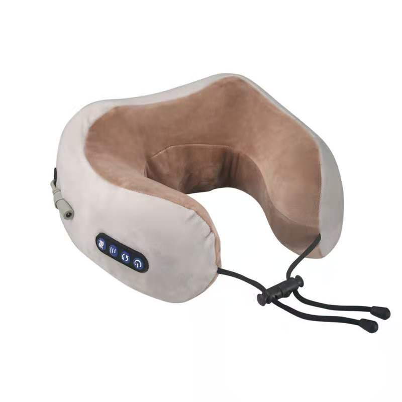 U-shaped neck and shoulder massage pillow