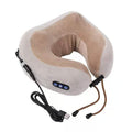 U-shaped neck and shoulder massage pillow