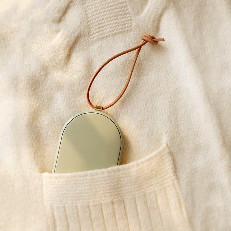 Rechargeable Electric Hand Warmer, Double-Side Pocket Power Bank