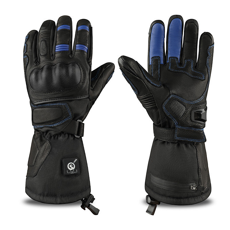 Hendrano™ Rechargeable Heated Gloves with 3 Heat Levels &amp; Fleece Lining