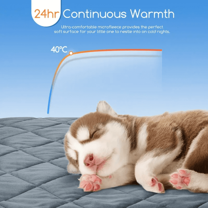 Hendrano™ Self-Warming Pet Pad with Non-Slip Base for Dogs and Cats