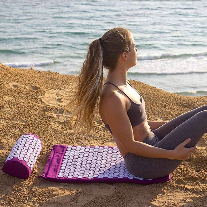 Acupressure Mat and Pillow Set for Everyday Relaxation