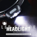 Hendrano™ Rechargeable LED Headlamp with Motion Sensor and SOS Mode