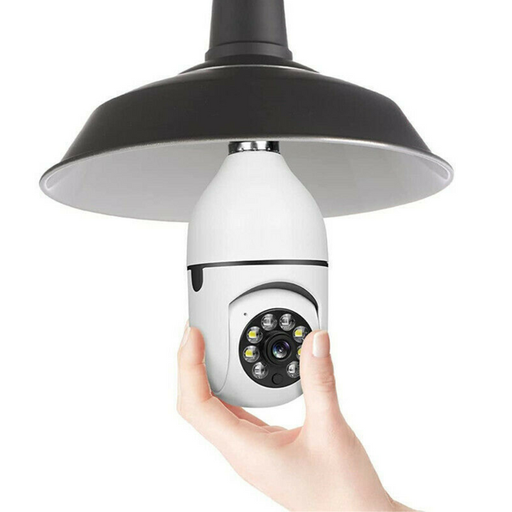 Hendrano™ WiFi Light Bulb Security Camera with Night Vision