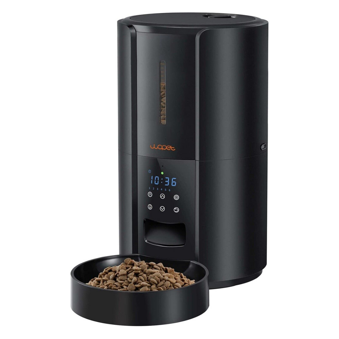 Large Automatic Pet Feeder with Timer and Voice Recorder