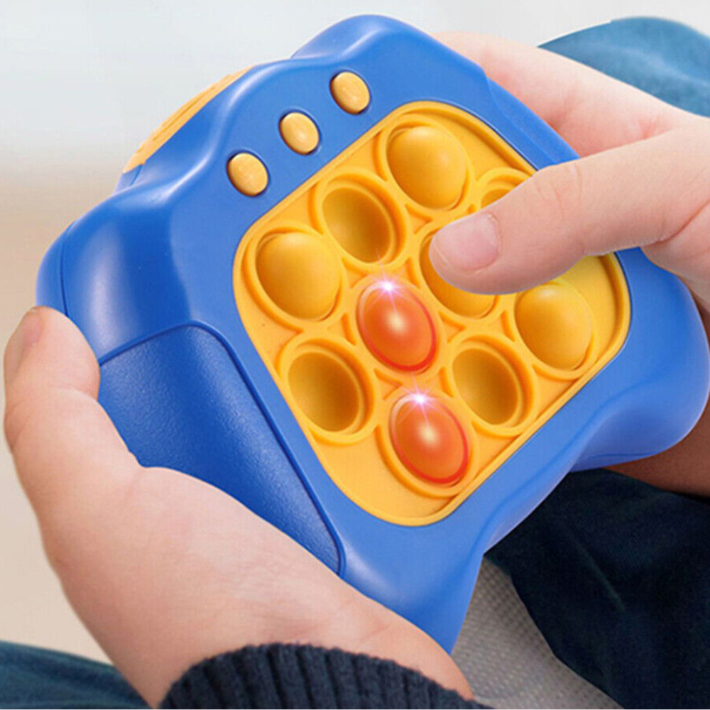 Light-Up Bubble Pop Game Console – Handheld Fidget Toy