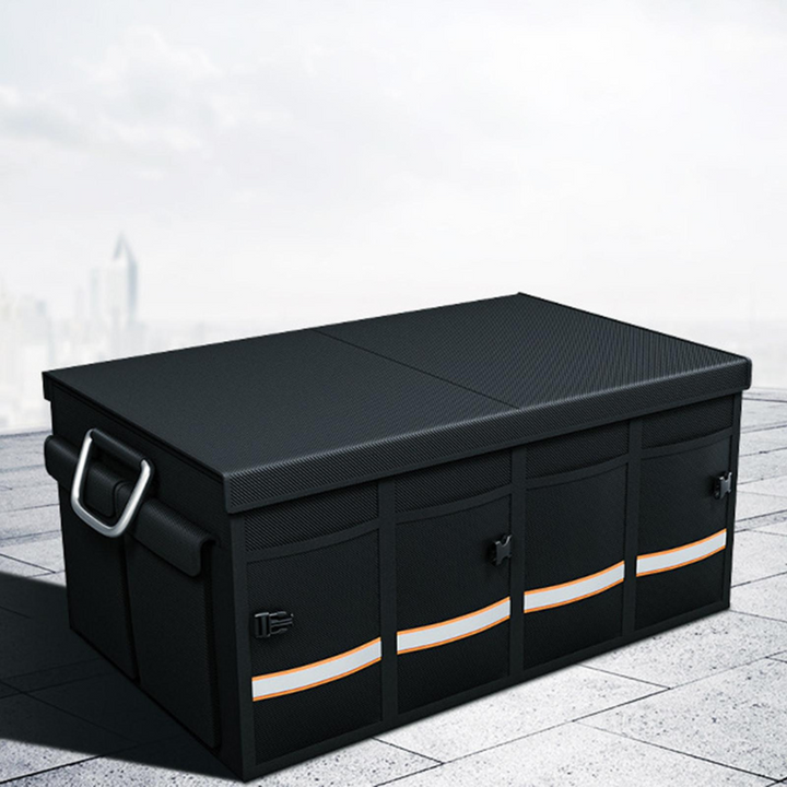 Large Collapsible Car Trunk Organizer with Waterproof Base
