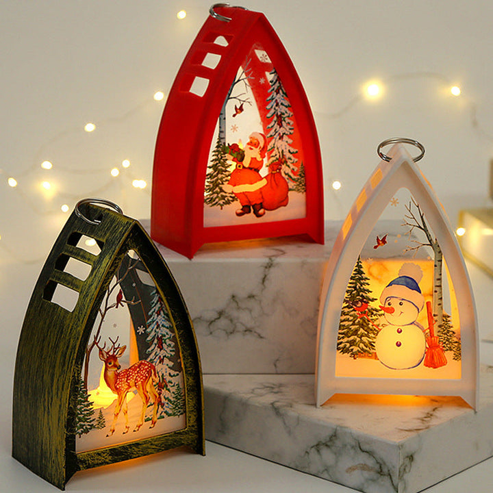 Hendrano™ Hand-Painted LED Christmas Figures – Santa, Snowman and Reindeer