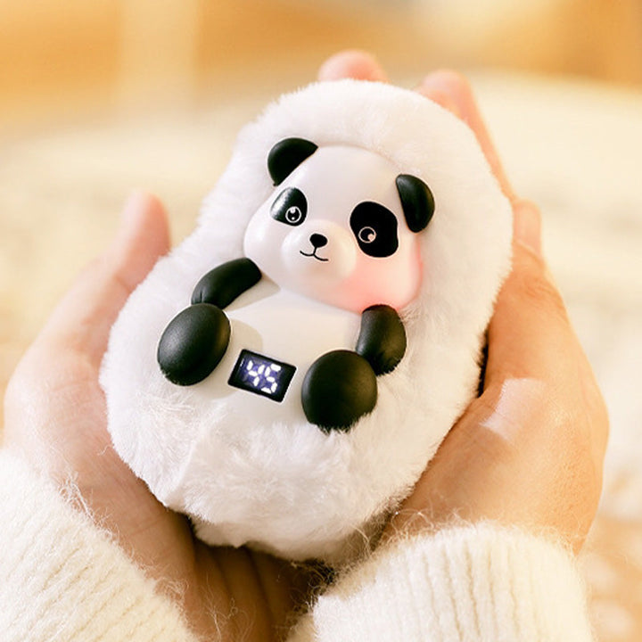 Hendrano™ Rechargeable Plush Hand Warmer in a Cuddly Animal Design