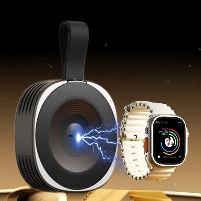 Hendrano™ Magnetic Wireless Apple Watch Charger – Keychain Travel Size