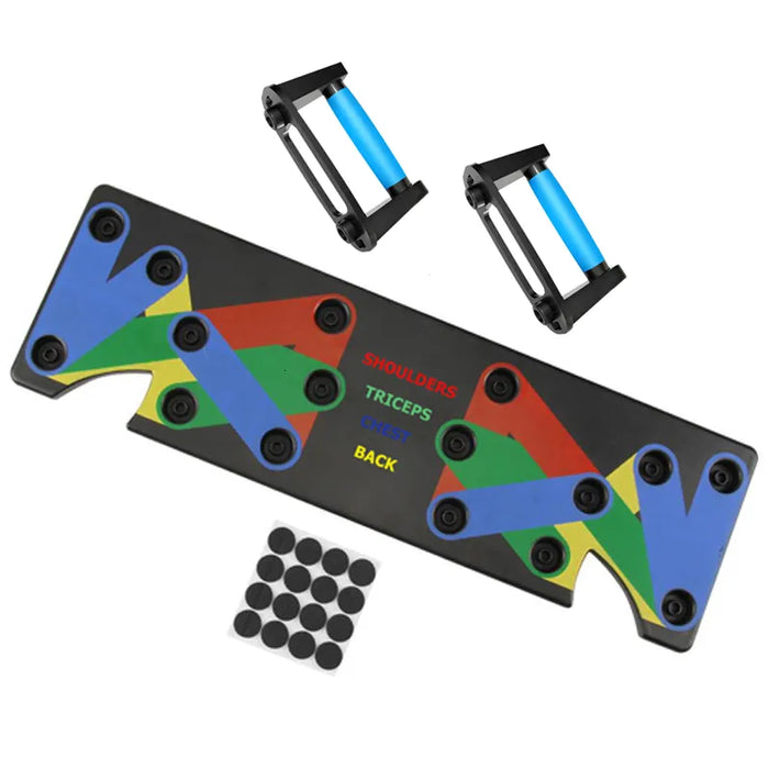 Hendrano™ Adjustable Push-Up Machine for Full Upper-Body Home Workouts