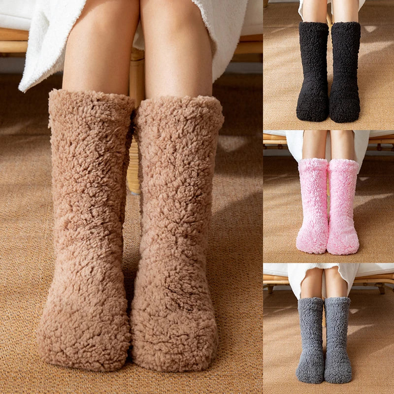 Hendrano™ Thick Plush Fleece Socks for Cozy Nights at Home