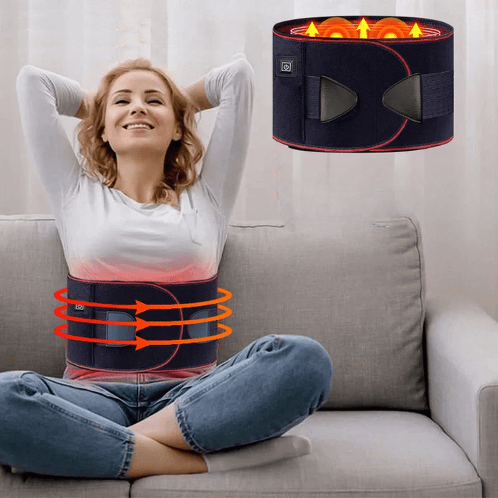 Hendrano™ Ergonomic Heated Back Belt with 3 Heat Settings