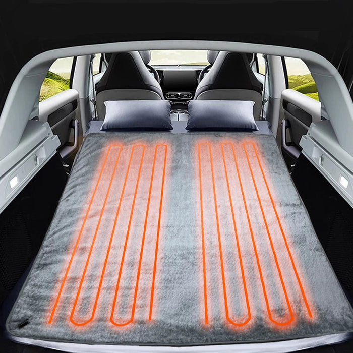 Hendrano™ 12V Car Heated Blanket in Soft Flannel for Road Trips