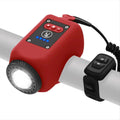 Hendrano™ Bike Horn and Headlight Combo with 110 dB Alarm and Remote