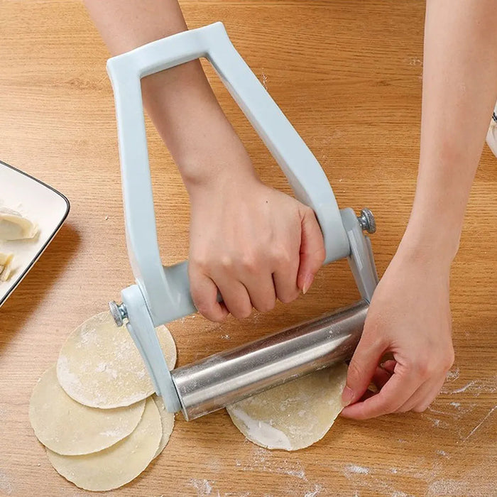 Hendrano™ Stainless Steel Handheld Dough Roller with T-Shape Handle