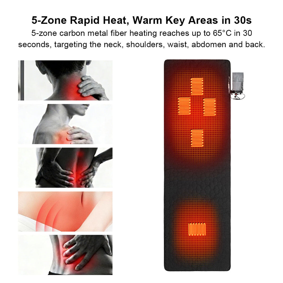 Hendrano™ 5-Zone USB Heated Pad with 30-Second Warm-Up