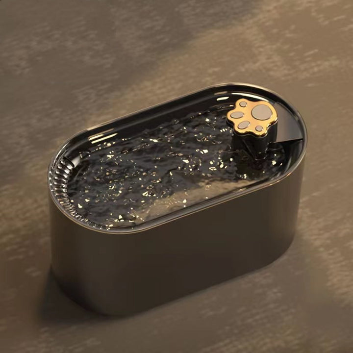 3L pet water fountain with LED light
