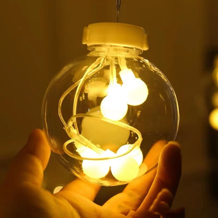 Hendrano LED Globe Curtain Lights for Windows and Rooms