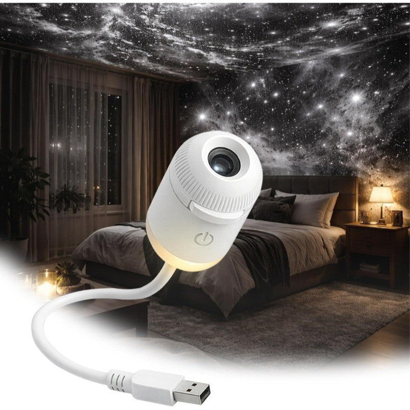 Starry Sky Projection Night Light, USB, 300 Lumens