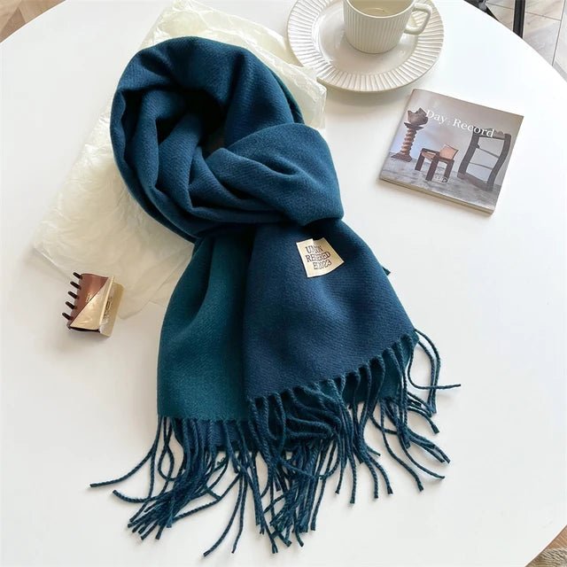 100% Wool Scarf for Men and Women – Super Soft &amp; Warm