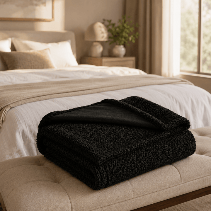 Waterproof Fleece Blanket That Protects Your Bed and Couch