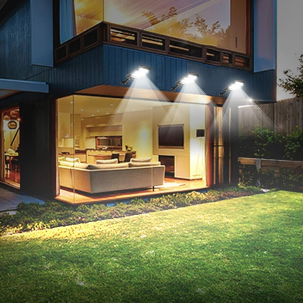 Solar Driveway Street Light with Motion Sensor and Remote