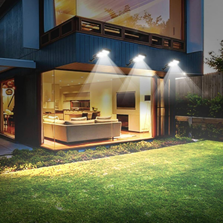 Solar Driveway Street Light with Motion Sensor and Remote