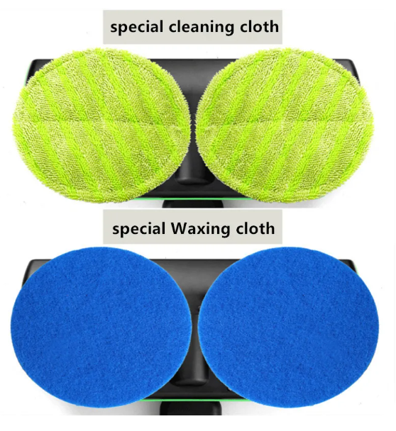 Cordless Electric Spin Mop with Dual Rotating Heads