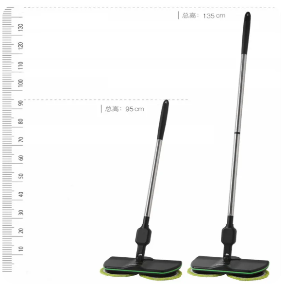 Cordless Electric Spin Mop with Dual Rotating Heads