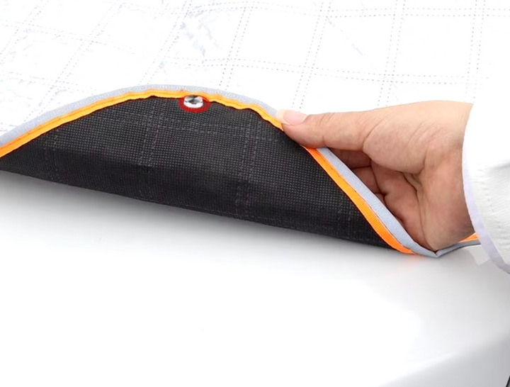 Magnetic Windshield and Side Mirror Cover, Universal 89 x 43 in