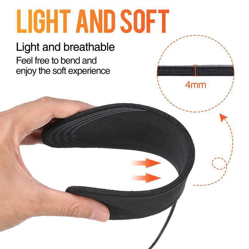 Hendrano™ USB Heated Shoe Insoles That Trim to Fit Boots and Sneakers